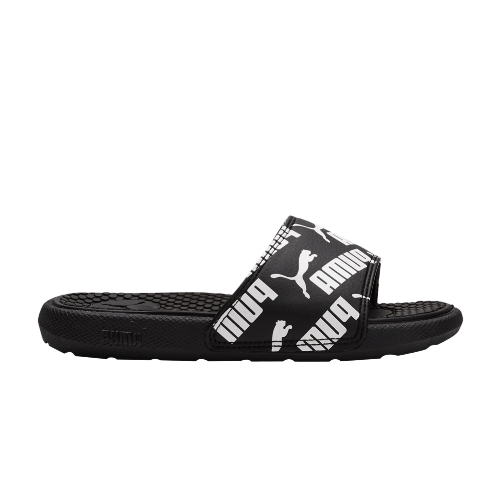 Buy (青少年) Puma Cool Cat Bold 拖鞋 '黑白' 375395-03