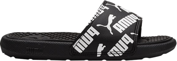 (Youth) Puma Cool Cat Bold Slide 'Black White' 375395-03 (Youth) Puma Cool Cat Bold Slide 'Black White' 375395-03