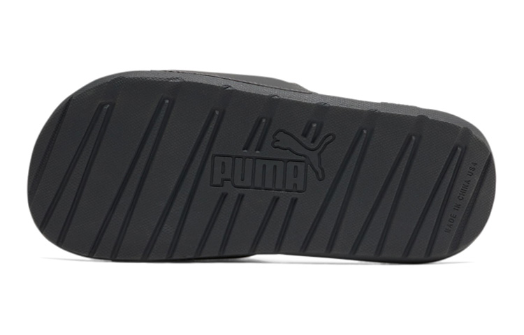 (Youth) Puma Cool Cat Slides 'Big Kid Black' 圖 6