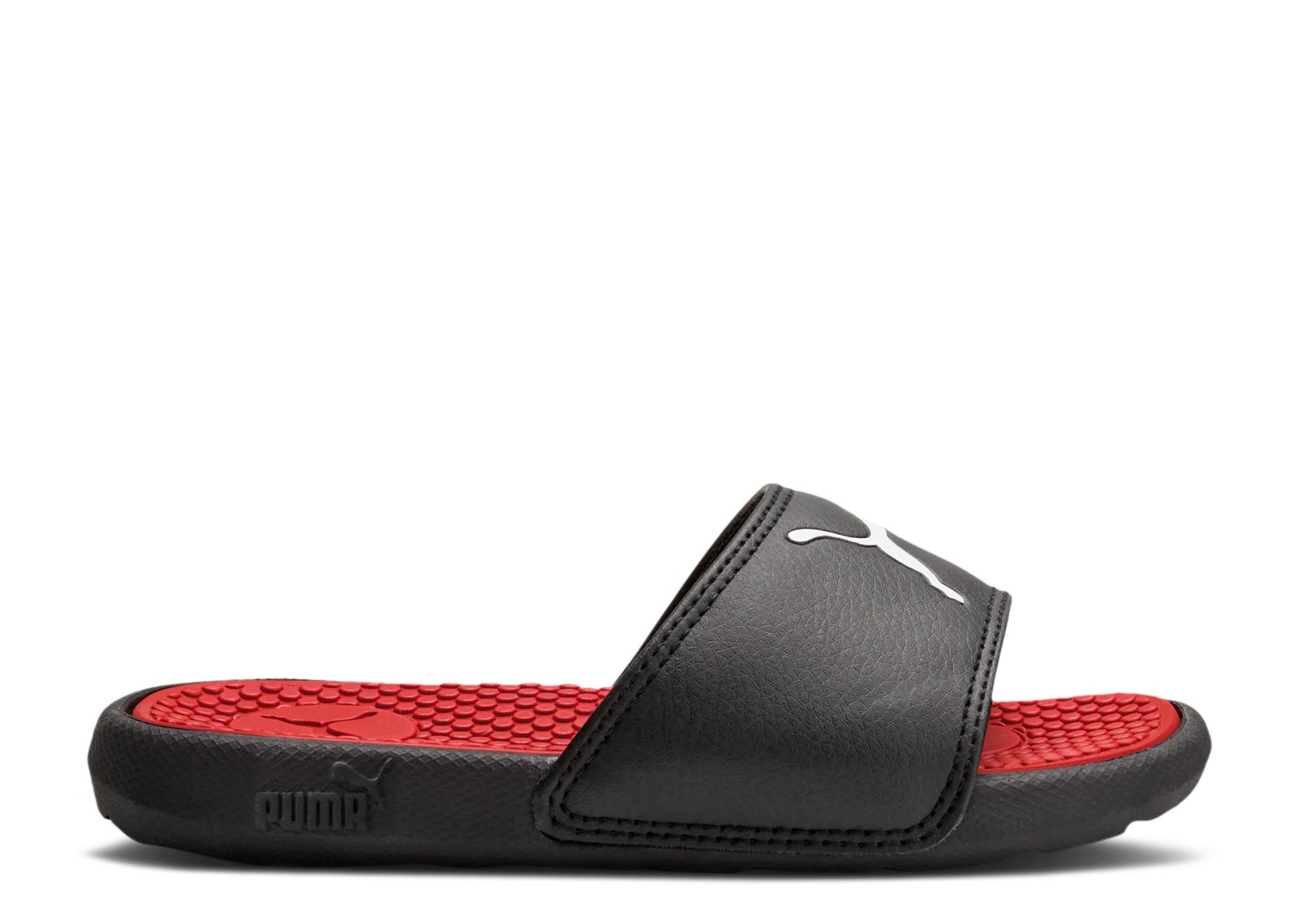 (Youth) Puma Cool Cat Sport Slide 'Black High Risk Red' 371035-03