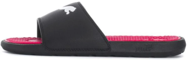 (Youth) Puma Cool Cat Sport Slides JR 'Black Red' 371034-03 (Youth) Puma Cool Cat Sport Slides JR 'Black Red' 371034-03