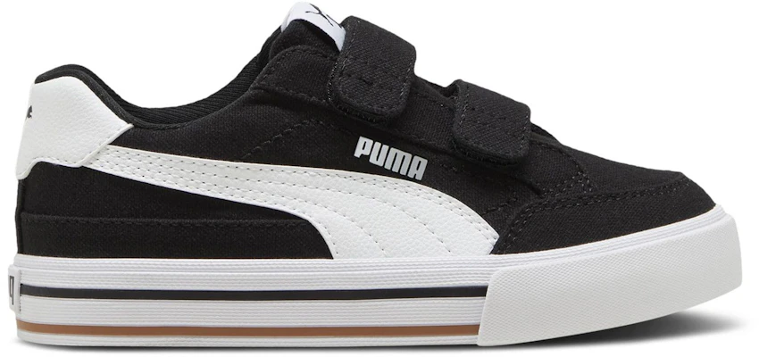 (Youth) Puma Court Classic Vulc FS V Little Kid 'Black White' 396560-03 Buy (Youth) Puma Court Classic Vulc FS V Little Kid 'Black White' 396560-03