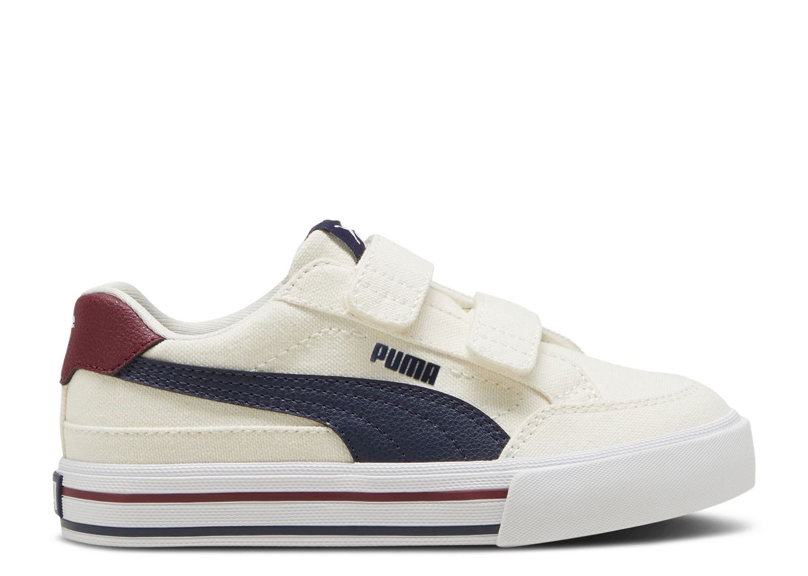 (Youth) Puma Court Classic Vulc FS V Little Kid 'Warm White Sugared Almond' 396560-01