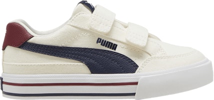 (Youth) Puma Court Classic Vulc FS V Little Kid 'Warm White Sugared Almond' 396560-01 (Youth) Puma Court Classic Vulc FS V Little Kid 'Warm White Sugared Almond' 396560-01