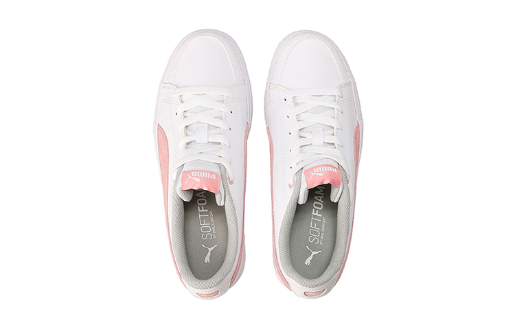 Lookbook (Youth) Puma Court Point Vulc V2 'Pink White' 366142-15