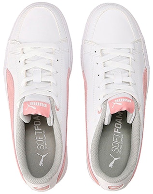 (Youth) Puma Court Point Vulc V2 'Pink White' 366142-15 Lookbook (Youth) Puma Court Point Vulc V2 'Pink White' 366142-15