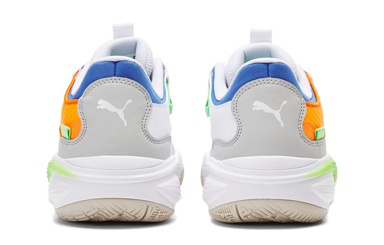 (Youth) Puma Court Rider 1.0 Mid 'White Orange Green' 圖 4