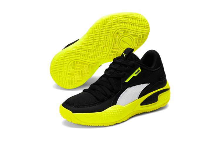 Lookbook (JR) プーマ コートライダー JR 黒黄 (Puma Kōtoraidā JR Kuroki) 194329-03