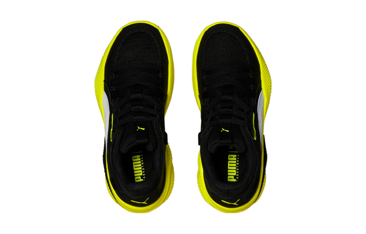 Shop (JR) プーマ コートライダー JR 黒黄 (Puma Kōtoraidā JR Kuroki) 194329-03