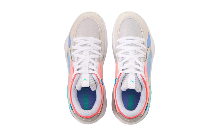 (Youth) Puma Court Rider JR 'White Blue Pink' 圖 3