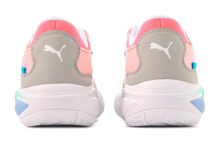 (Youth) Puma Court Rider JR 'White Blue Pink' 圖 4