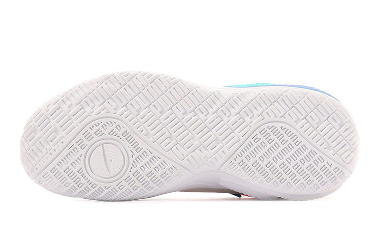 (Youth) Puma Court Rider JR 'White Blue Pink' 圖 5