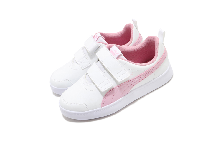 Lookbook (JR) Puma Courtflex v2 V ''Weiß Hellrosa'' 371543-11