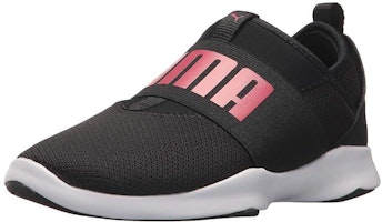 (Youth) Puma Dare Jr. 'Black Pink Colorblock' 365837-01 (Youth) Puma Dare Jr. 'Black Pink Colorblock' 365837-01