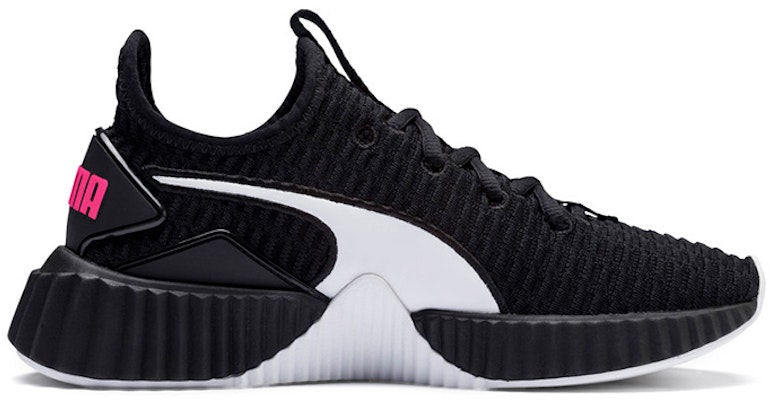 (Youth) Puma Defy Low Top Running Shoes Black/White 191557-04 Order (Youth) Puma Defy Low Top Running Shoes Black/White 191557-04