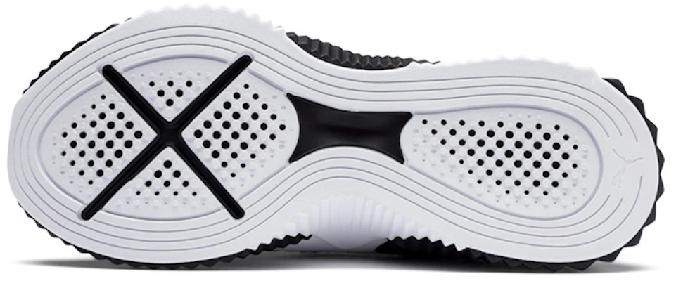 (JR) Puma Defy Baskets Basses Running Noir/Blanc 191557-04 Details for (JR) Puma Defy Baskets Basses Running Noir/Blanc 191557-04