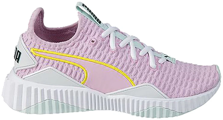 (JR) Puma Defy Baskets Basses Running Rose/Blanc 191557-05 Order (JR) Puma Defy Baskets Basses Running Rose/Blanc 191557-05