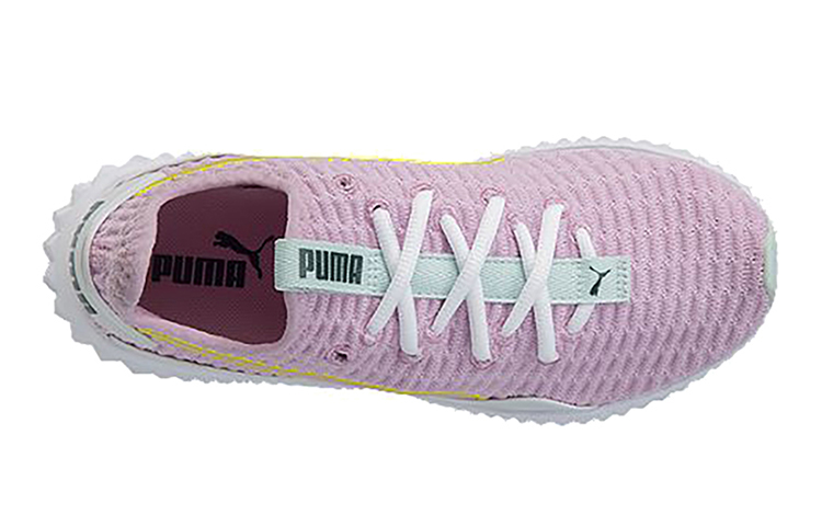 Lookbook (JR) Puma Defy Baskets Basses Running Rose/Blanc 191557-05