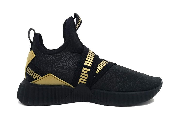 Order (JR) Puma Defy Mid ''Noir Doré Bling'' 193425-01