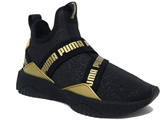 (JR) Puma Defy Mid ''Noir Doré Bling'' 193425-01 Lookbook (JR) Puma Defy Mid ''Noir Doré Bling'' 193425-01