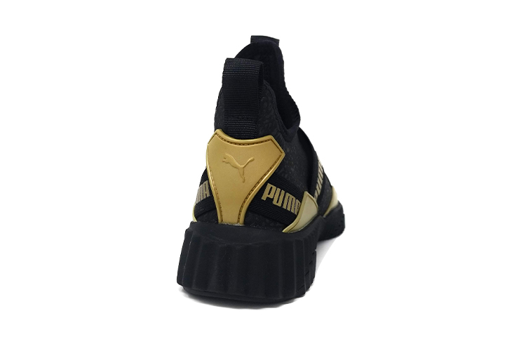 Shop (JR) Puma Defy Mid ''Noir Doré Bling'' 193425-01