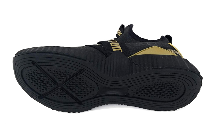 Purchase (JR) Puma Defy Mid ''Noir Doré Bling'' 193425-01