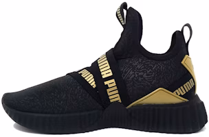 (Youth) Puma Defy Mid 'Bling Black Gold' 193425-01 (Youth) Puma Defy Mid 'Bling Black Gold' 193425-01