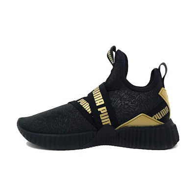 (Youth) Puma Defy Mid 'Bling Black Gold'