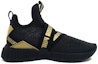 Order (JR) Puma Defy Mid 'Bling Hitam Emas' 193425-01