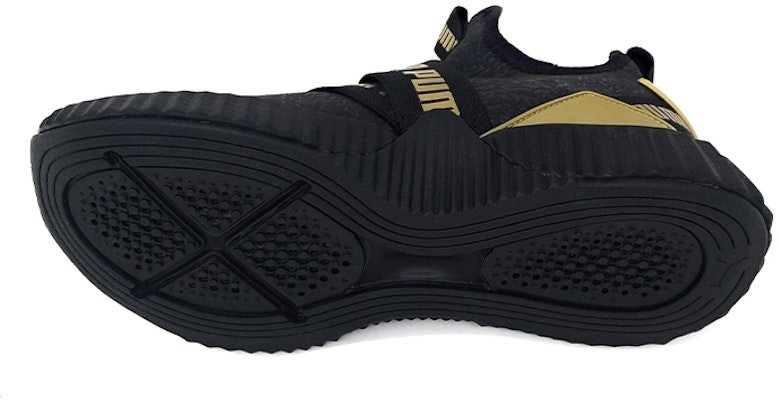 (Youth) Puma Defy Mid 'Bling Black Gold' 193425-01 Purchase (Youth) Puma Defy Mid 'Bling Black Gold' 193425-01