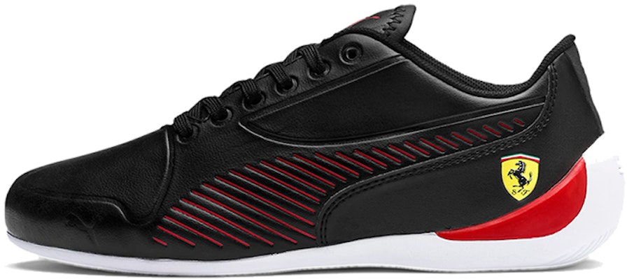 (Youth) Puma Ferrari Drift Cat 7s Ultra Low Top Running Shoes Black/White/Red 306426-01 Buy (Youth) Puma Ferrari Drift Cat 7s Ultra Low Top Running Shoes Black/White/Red 306426-01
