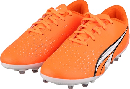 兒童 PUMA 青少年入門級複合人造草 低幫 足球鞋 橙色 Lookbook 兒童 PUMA 青少年入門級複合人造草 低幫 足球鞋 橙色