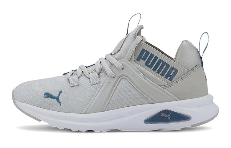 (Preschool) Puma Enzo 2 Glow Jr Grey//Blue 'White' 193810-03