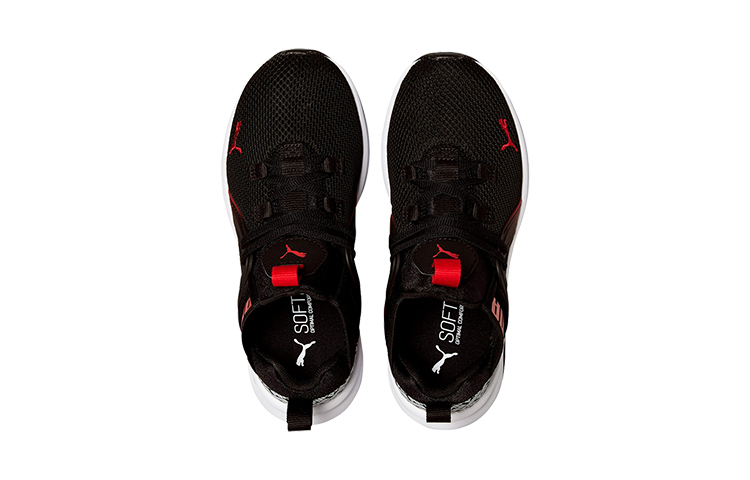 (PS) Puma Enzo 2 Repeat Sneakers Jr Black/White/Red 圖 3