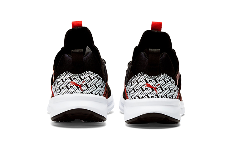 (PS) Puma Enzo 2 Repeat Sneakers Jr Black/White/Red 圖 4