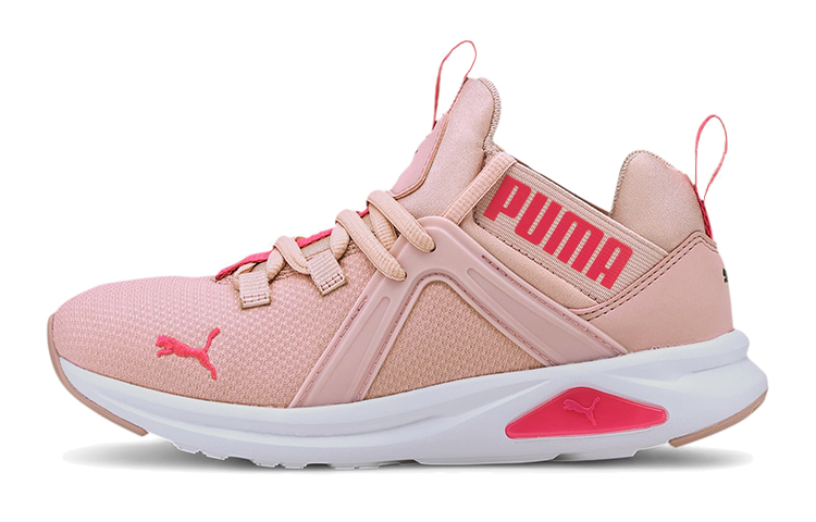 (PS) Puma Enzo 2 Glow Jr Pink//Red 'White'