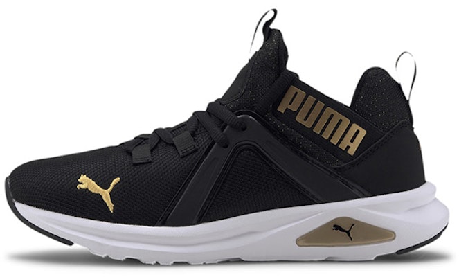 (Youth) Puma Enzo 2 Shineline Jr 'Black Gold' 193040-01 Buy (Youth) Puma Enzo 2 Shineline Jr 'Black Gold' 193040-01