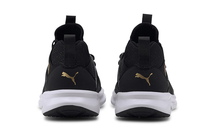 Shop (JR) Puma Enzo 2 Shineline Jr ''Noir Or'' 193040-01
