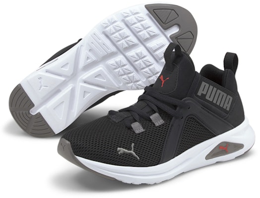 (JR) Puma Enzo 2 Weave 'Hitam Merah Poppy' 193165-12 Shop (JR) Puma Enzo 2 Weave 'Hitam Merah Poppy' 193165-12