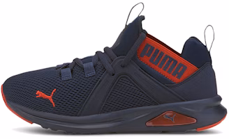 (Preschool) Puma Enzo 2 Weave Jr Navy/Red 193165-08 (Preschool) Puma Enzo 2 Weave Jr Navy/Red 193165-08