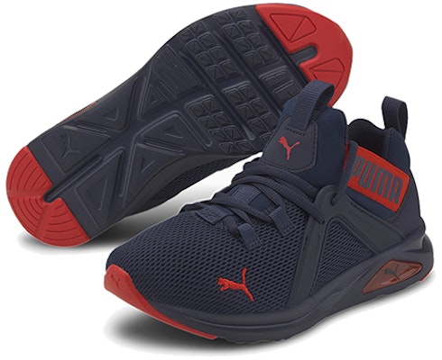 大童 Puma Enzo 2 Weave 深藍紅 低筒運動鞋 Purchase 大童 Puma Enzo 2 Weave 深藍紅 低筒運動鞋