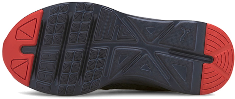 大童 Puma Enzo 2 Weave 深藍紅 低筒運動鞋 Details for 大童 Puma Enzo 2 Weave 深藍紅 低筒運動鞋