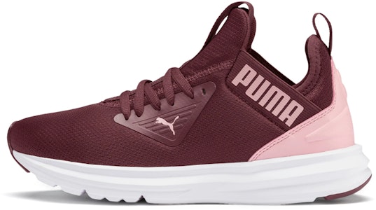 大童 Puma Enzo Beta Shine JR 輕便通風休閒運動鞋 紅酒色 Buy 大童 Puma Enzo Beta Shine JR 輕便通風休閒運動鞋 紅酒色