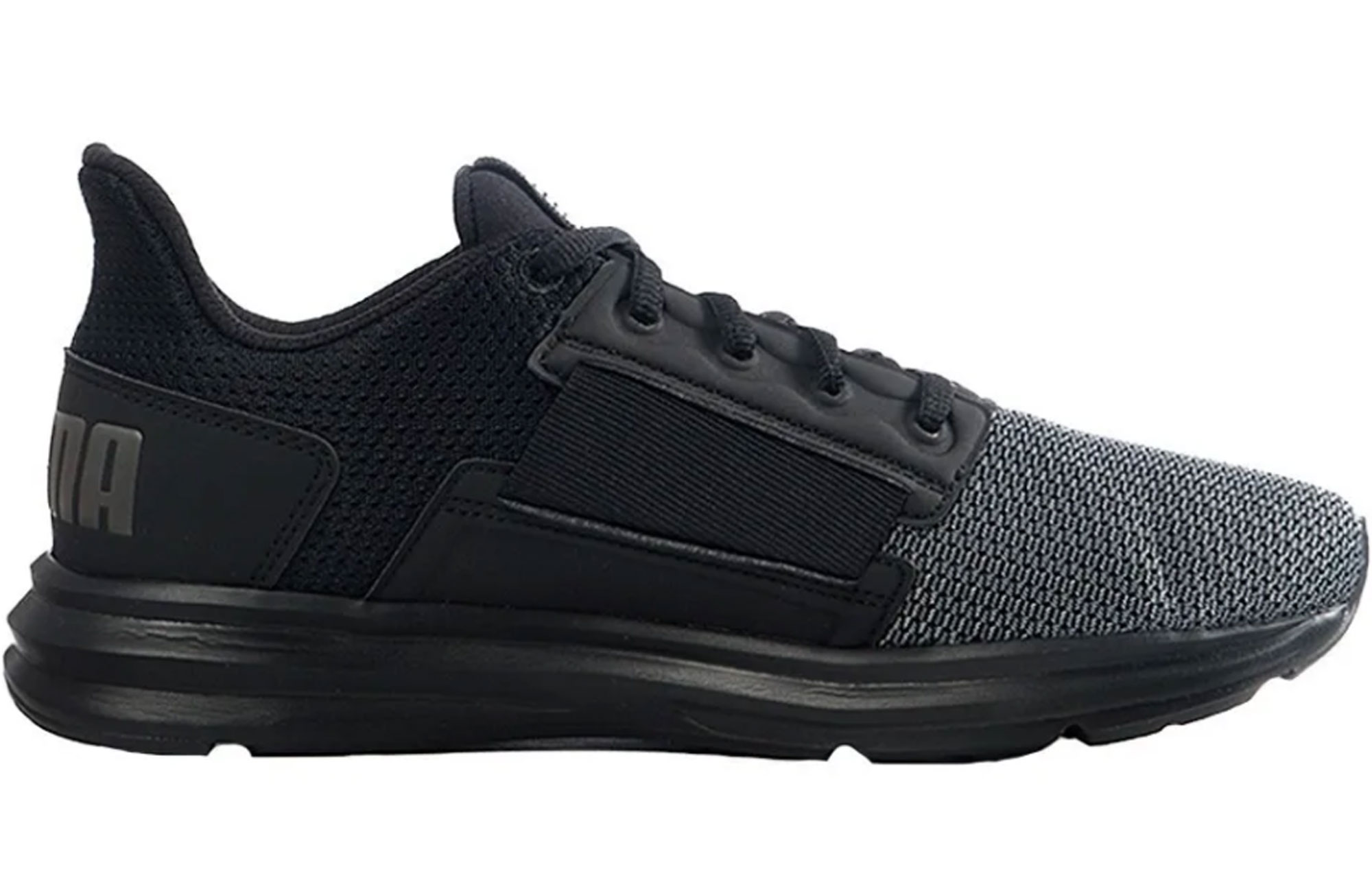 Order (JR) プーマ エンゾ ストリート Jr (黒メッシュ) 190685-05