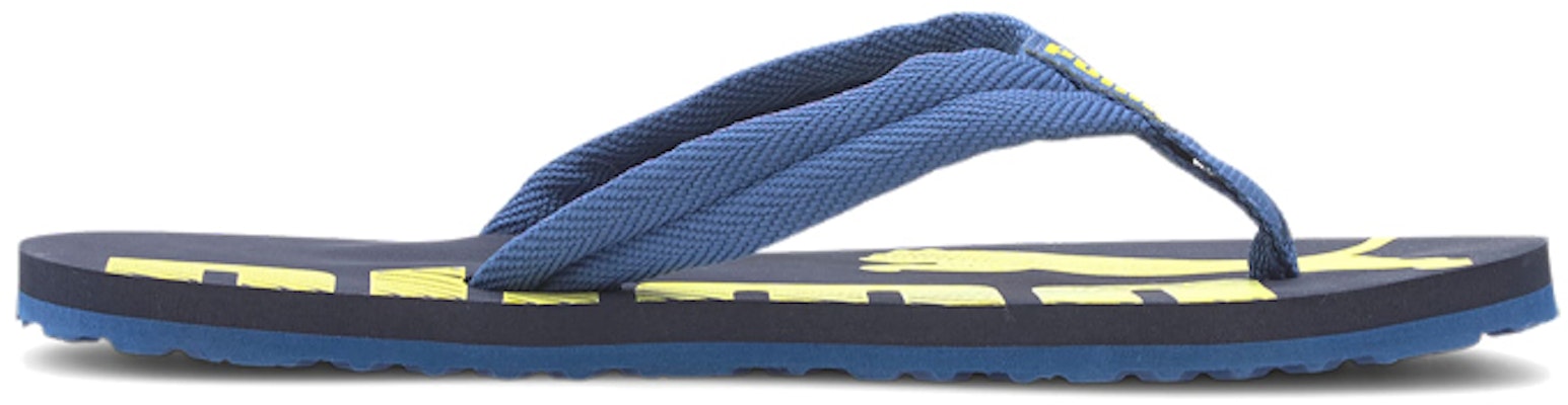 (JR) Puma Epic Flip v2 'Biru Kuning' Sandal 360288-22 Order (JR) Puma Epic Flip v2 'Biru Kuning' Sandal 360288-22