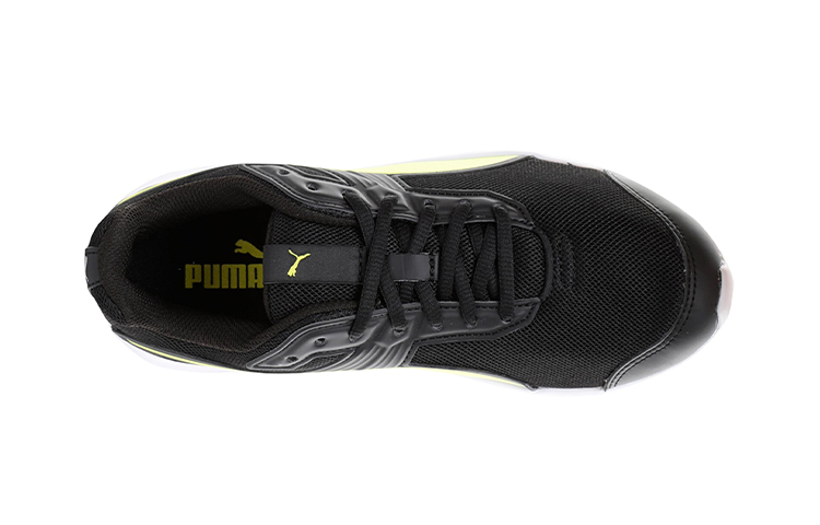 Lookbook 大童 Puma Escaper Mesh 輕便透氣舒適 低筒運動鞋 黑黃