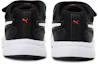 Shop 幼童 Puma Escaper Mesh V 防滑透氣休閒運動鞋 黑白