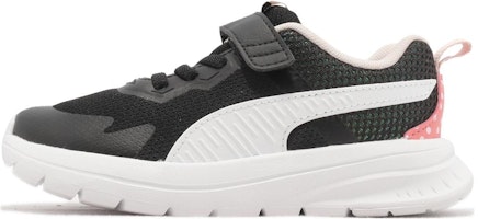 (Youth) Puma Evolve Run Glitter AC Jr 'Black White' 386242-01 (Youth) Puma Evolve Run Glitter AC Jr 'Black White' 386242-01