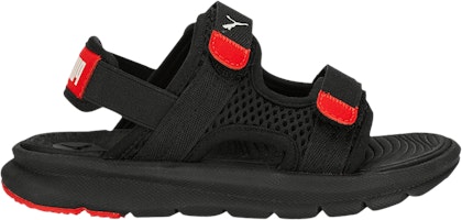 (Youth) Puma Evolve Sandal 'Black Red' 389147-01 (Youth) Puma Evolve Sandal 'Black Red' 389147-01
