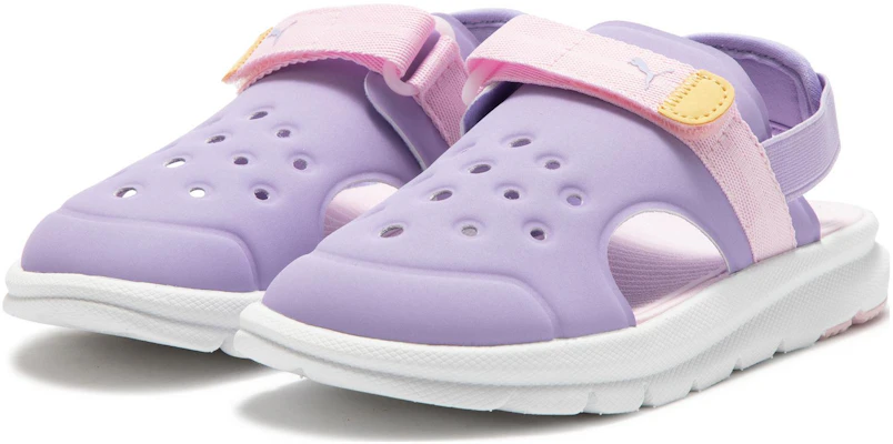 (JR) Sandal Puma Evolve 'Ungu Putih' 390692-05 Lookbook (JR) Sandal Puma Evolve 'Ungu Putih' 390692-05